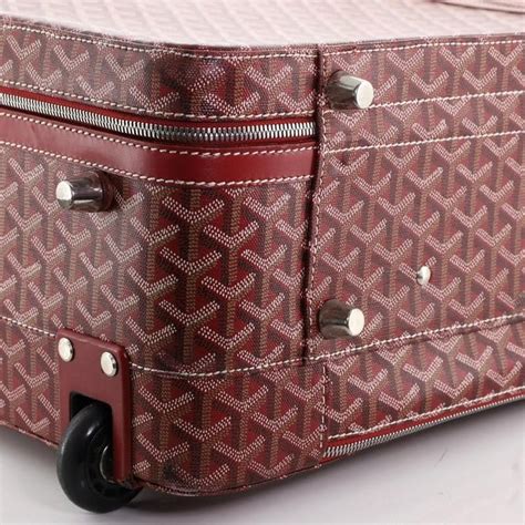 goyard rolling luggage|where to buy goyard handbags.